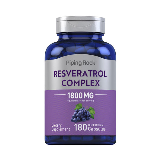 Resveratrol Complex 1800 MG 180 capsulas